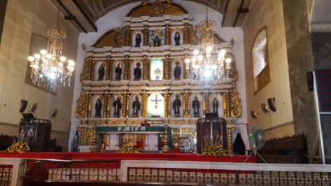 Ołtarz w bazylice Santo Ninio